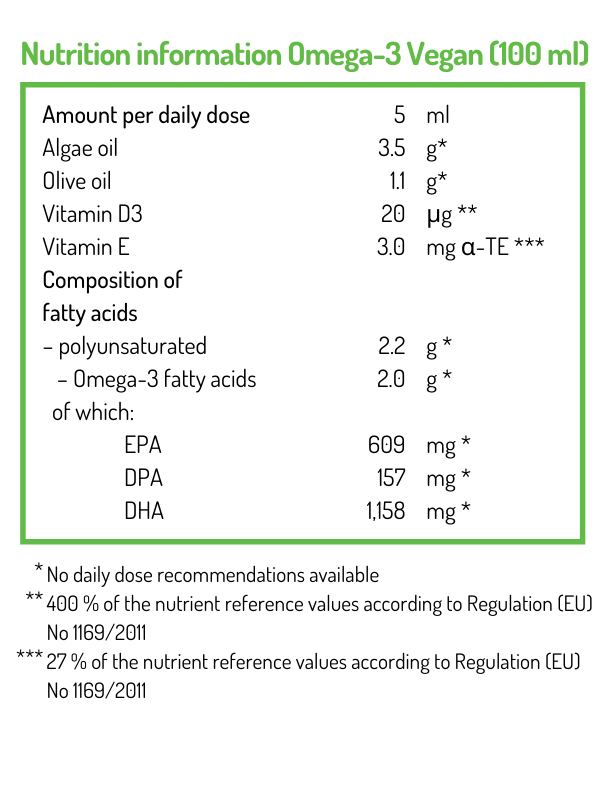 Norsan Omega3 Vegan, oil – SAVA Natural