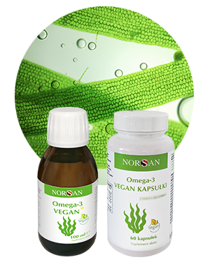 Omega 3 Vegan Capsules : riches en EPA & DHA - NORSAN