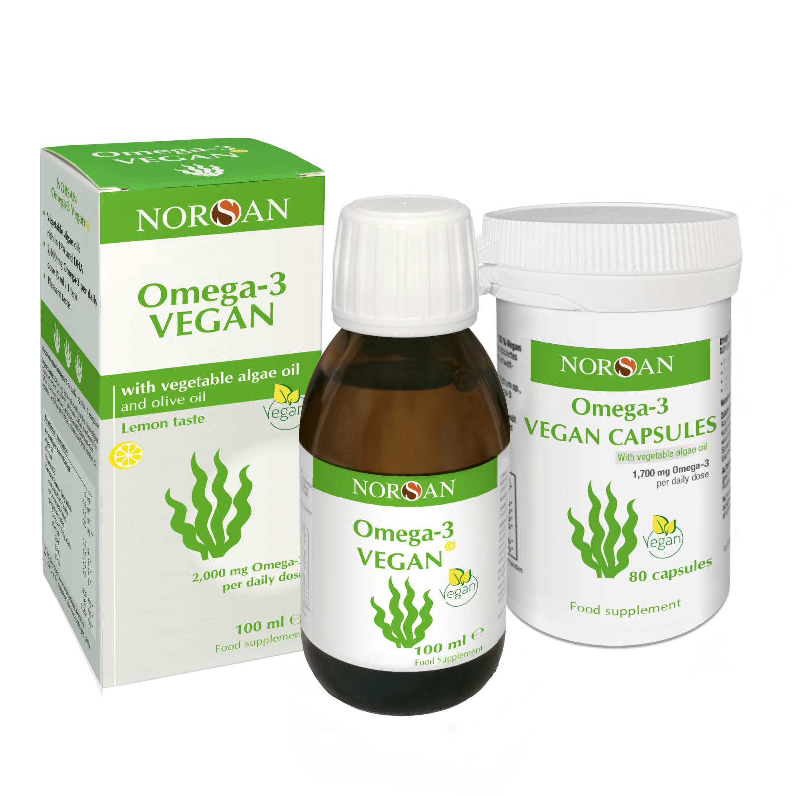 VEGAGENO OMEGA 3 VEGAN 120 CAPSULAS